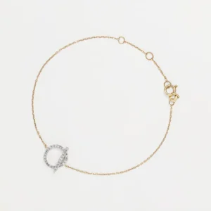 Soldes Bracelet D0,10/30 Or Jaune 375/1000