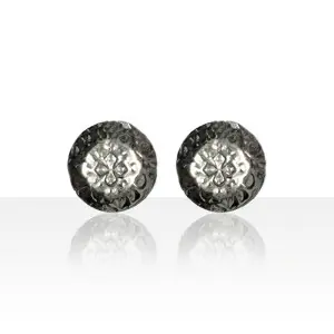 Promotion Boucles d'oreilles Argent MARTELEE ROND OCCITANE 1 | BIJOUX OCCITANS | REGIONAUX | MADILAR