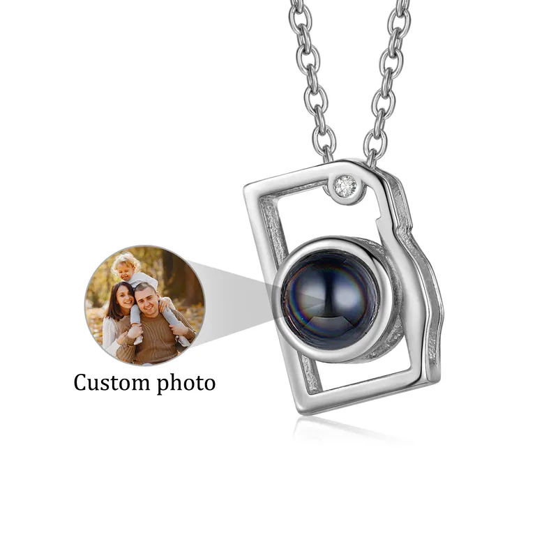 Produit De Marque Collier Personnalisé Photo Projection Collier Personnalisé pour Femme | Jessemade