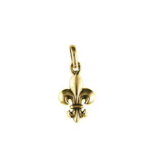 Pendentif Or FLEUR DE LYS 1 | BIJOUX VENDEENS | REGIONAUX | MADILAR Haute Qualité