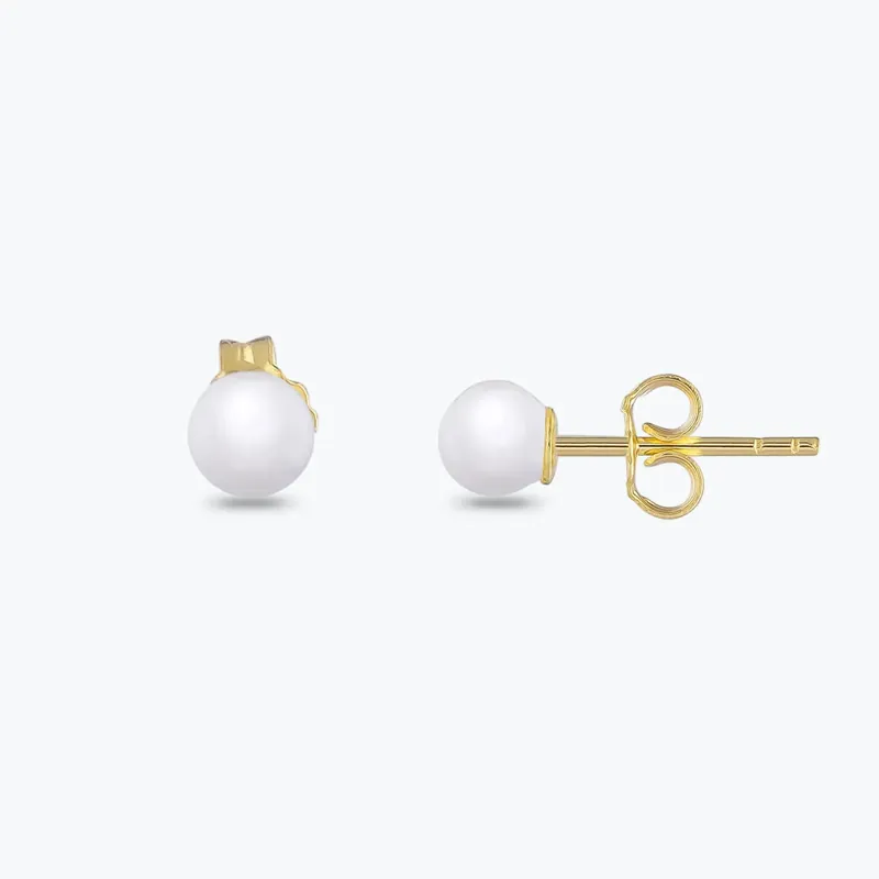 Prix Bas Boucles d'Oreilles Or Perle