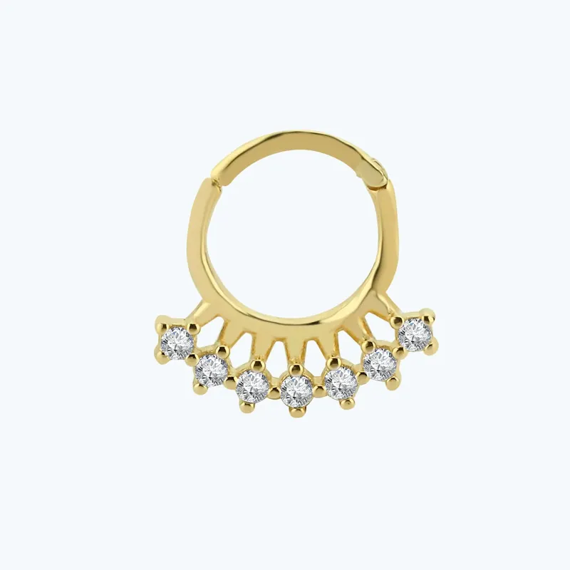 Offre Du Jour Piercing Anneau Clicker Or