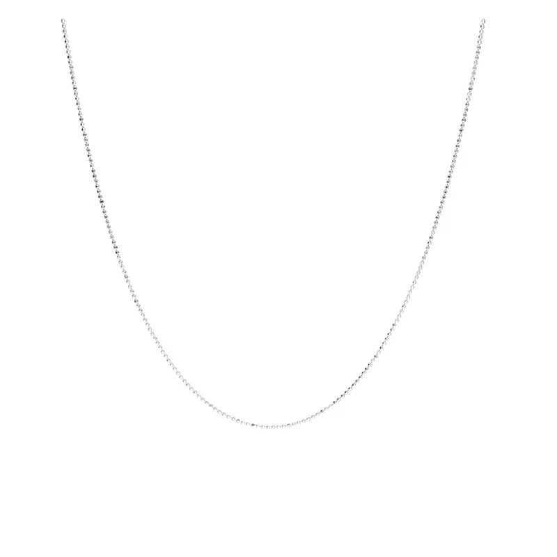 Livraison Mondiale COLLIER CHAINE FINE DIAMONDS 48CM