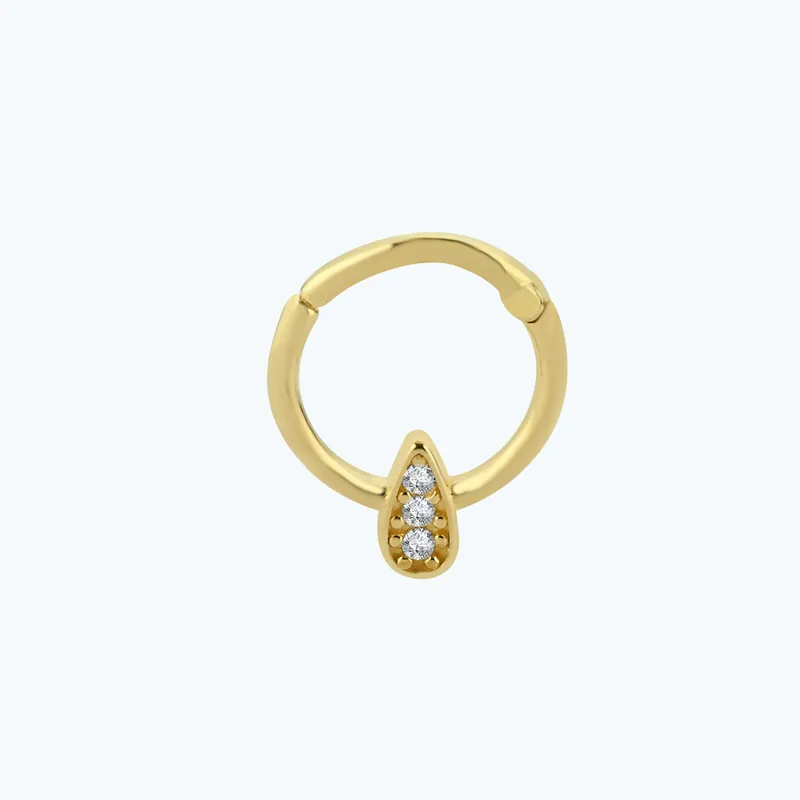 Piercing Anneau Clicker Or Bon Plan