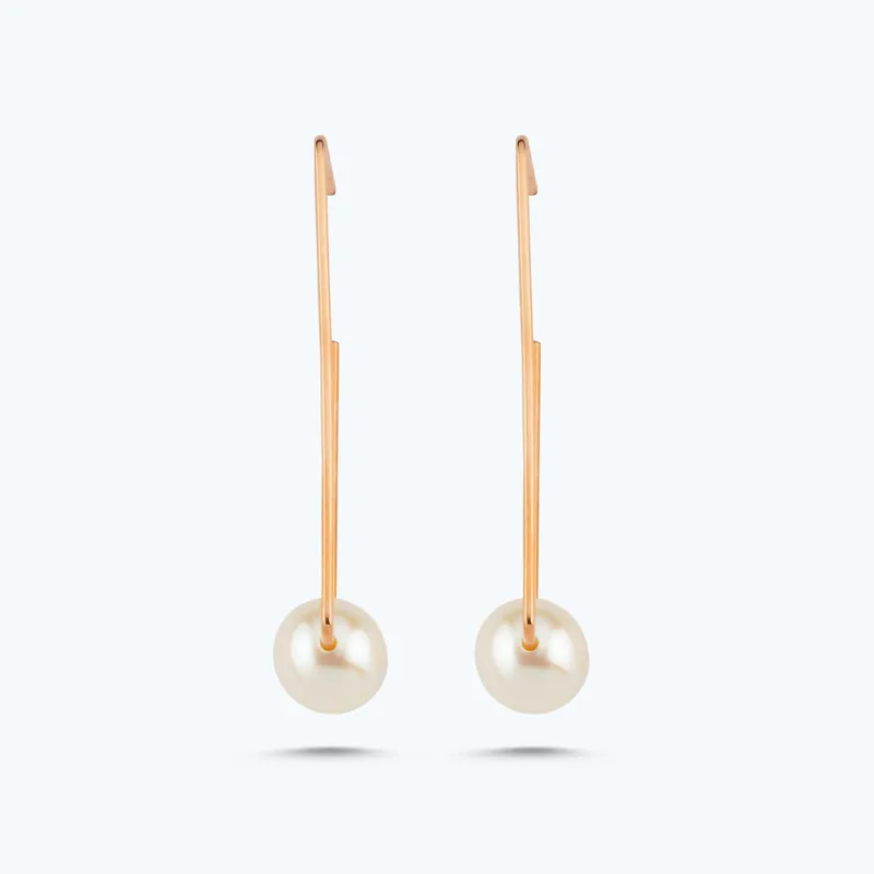Prix Choc Boucles d'Oreilles Or Perle