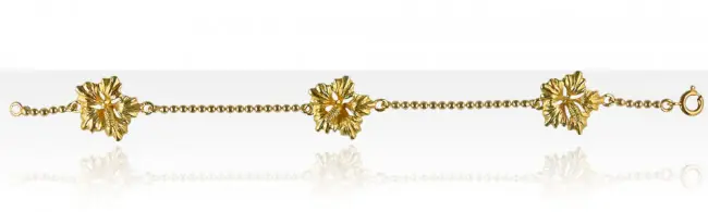 Bracelet Plaqué Or 3 HIB GM CH BOULE | BIJOUX ANTILLAIS | ANTILLES | MADILAR Expédié Aujourd’hui
