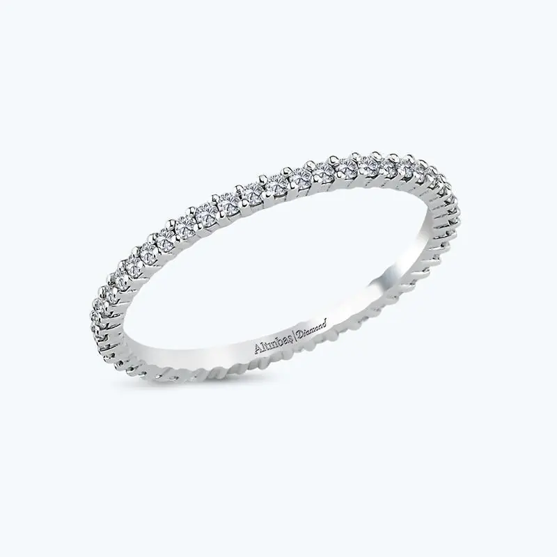 Bague Diamant Éternité Gros Lot