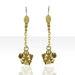 Soldes Brisures Plaqué Or HIBISCUS PM | BIJOUX ANTILLAIS | ANTILLES | MADILAR
