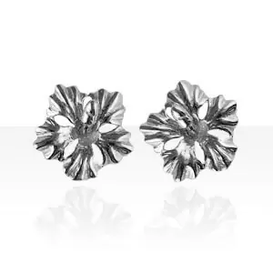 B.O Argent OP HIBISCUS MM | BIJOUX ANTILLAIS | ANTILLES | MADILAR Achat Immédiat