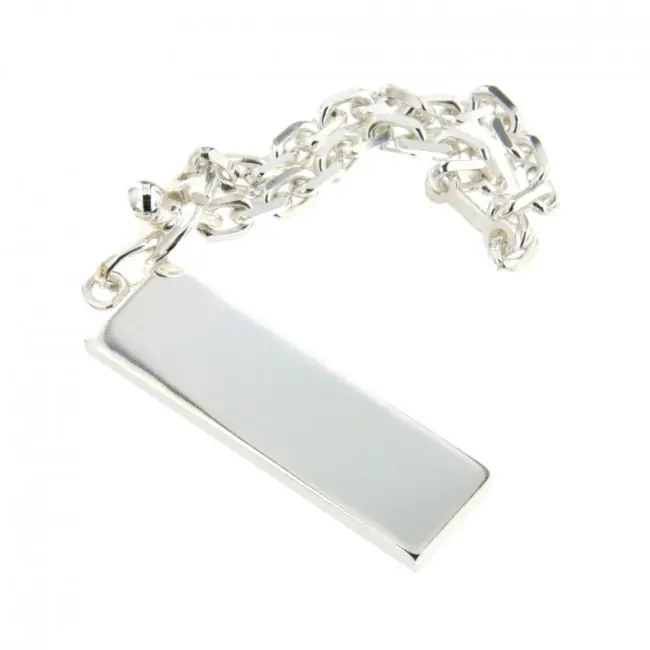 Porte-Clés à graver en Argent massif | PORTE-CLES ARGENT MASSIF | Bijoux personnalisés fabriqués en France Réduction