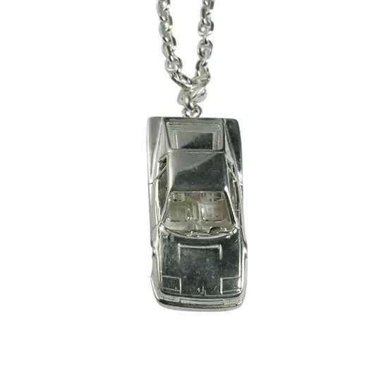 Remise Porte-Clefs Argent FERRARI | PORTE-CLES ARGENT MASSIF | VOITURE | MADILAR