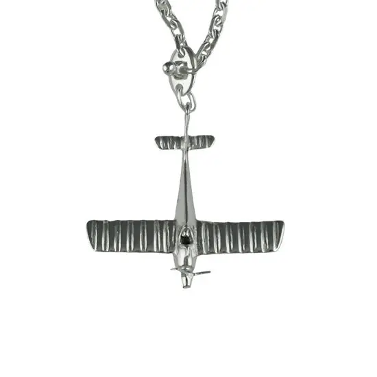 Acheter En Ligne Porte-Clefs Argent AVION | PORTE-CLES ARGENT MASSIF | MADILAR