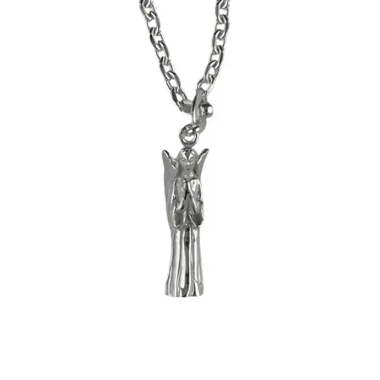 Porte-clés Argent massif VIERGE | BIJOUX SIGNES DU ZODIAQUE | ESOTERIQUE | MADILAR Must-Have