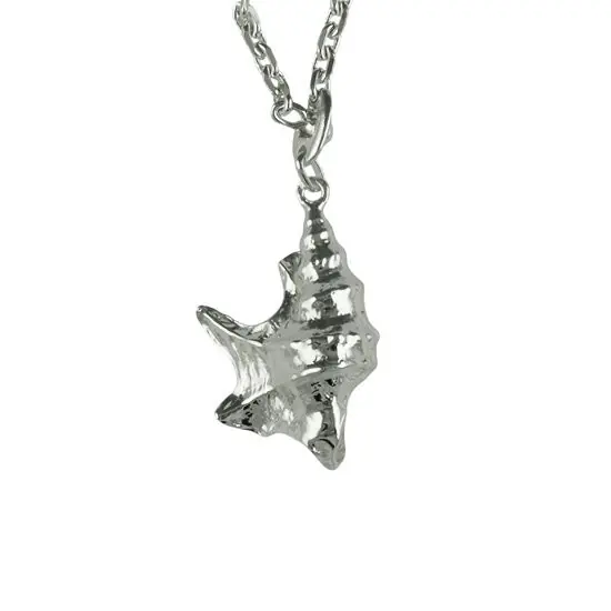 Porte-Clefs Argent COQUILLAGE PM | PORTE-CLES ARGENT MASSIF | MER | MADILAR Achetez Aujourd’hui