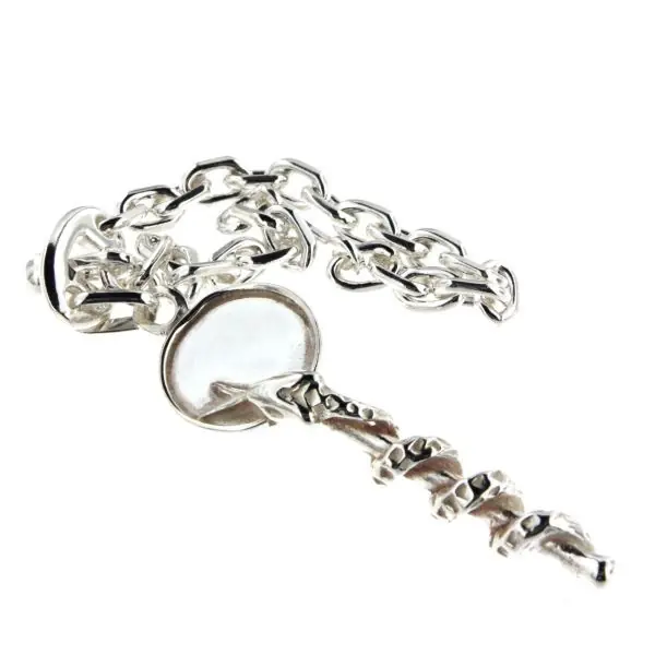 Porte-clés CADUCEE DENTISTE | Bijoux CADUCEE Argent massif Commander Vite