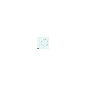 Remise Boucles d'oreilles"Crelia" D 0,396ct/66 Or Blanc 750/1000
