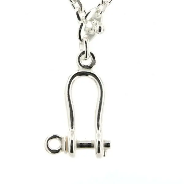 Porte-Clefs Argent MANILLE PM | PORTE-CLES ARGENT MASSIF | BATEAU | MADILAR Nouvel Arrivage