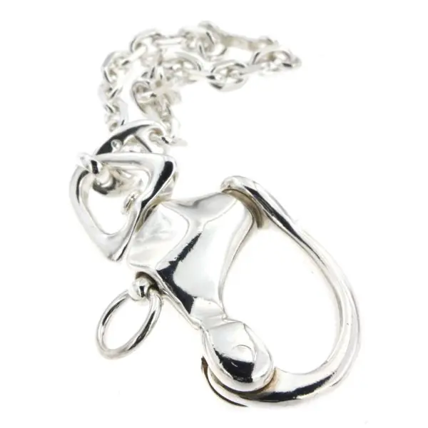 Porte-Clefs Argent MOUSQUETON DE DRISSE | PORTE-CLES ARGENT MASSIF | BATEAU | MADILAR Marque