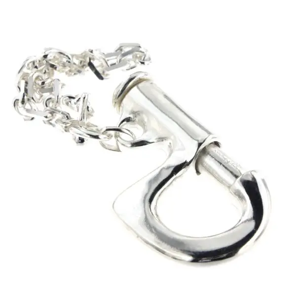 Offre Spéciale Porte-Clefs Argent MOUSQUETON DE FOC | PORTE-CLES ARGENT MASSIF | BATEAU | MADILAR