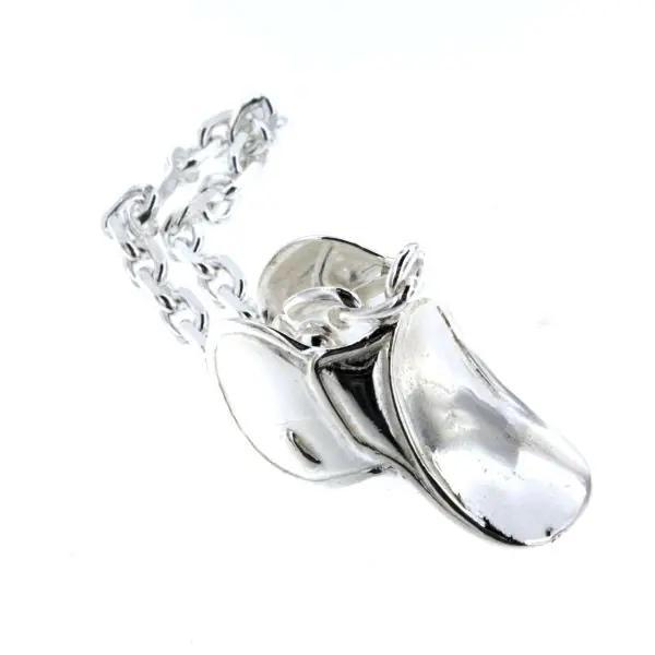Porte-clés SELLE DE CHEVAL Argent massif | BIJOUX EQUESTRES | EQUITATION | CHEVAL | MADILAR Solde