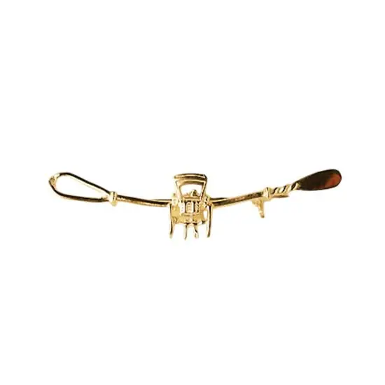 Broche Plaqué Or CRAVACHE CALECHE PM | BIJOUX EQUESTRES | EQUITATION | CHEVAL | MADILAR Expédié Aujourd’hui