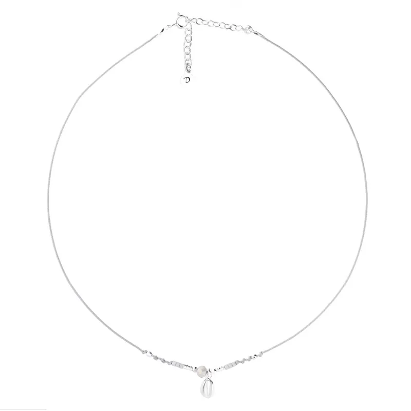 Acheter En Ligne COLLIER HONOLULU GRIS PETIT CAURIS