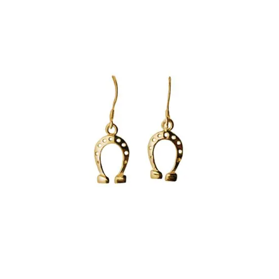 B.O. Plaqué Or Crochets FER NM | BIJOUX EQUESTRES | EQUITATION | CHEVAL | MADILAR Affaire À Saisir