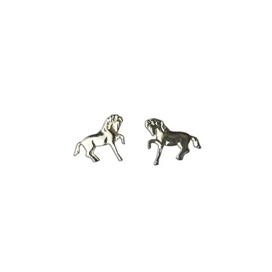 Top Qualité B.O. Argent OP POULAIN PARADE | BIJOUX EQUESTRES | EQUITATION | CHEVAL | MADILAR