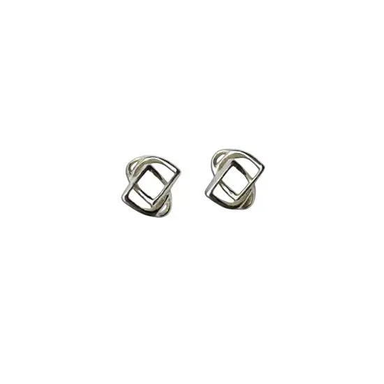 B.O. Argent OP ETRIERS ENTRELACES | BIJOUX EQUESTRES | EQUITATION | CHEVAL | MADILAR Dernière Chance