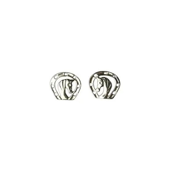Remise B.O. Argent OP TETE DANS FER A CHEVAL | BIJOUX EQUESTRES | EQUITATION | CHEVAL | MADILAR