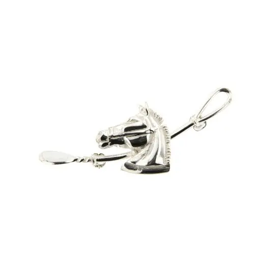 Prix Réduit Broche Argent CRAVACHE-TETE LONGCHAMP | BIJOUX EQUESTRES | EQUITATION | CHEVAL | MADILAR