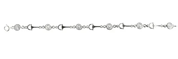 Bracelet Argent SPIRALE/5 MORS CA | BIJOUX EQUESTRES | EQUITATION | CHEVAL | MADILAR Seulement Aujourd’hui