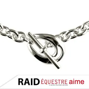 Collier Argent ETRIER BARRETTE | BIJOUX EQUESTRES | EQUITATION | CHEVAL | MADILAR Nouveauté