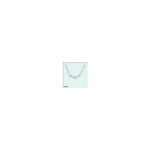 Populaire Collier D0,52/64 Or Blanc 750/1000