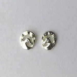 B.O. Argent OP Fer/Tête PM | BIJOUX EQUESTRES | EQUITATION | CHEVAL | MADILAR Livraison Gratuite
