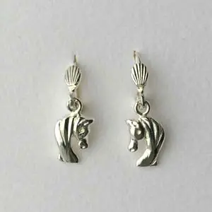 Brisures Argent TETE DE CHEVAL PM | BIJOUX EQUESTRES | EQUITATION | CHEVAL | MADILAR Vente Directe