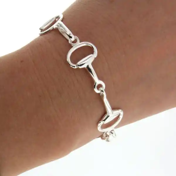 Acheter Direct Bracelet Argent MORS MM | BIJOUX EQUESTRES | EQUITATION | CHEVAL | MADILAR