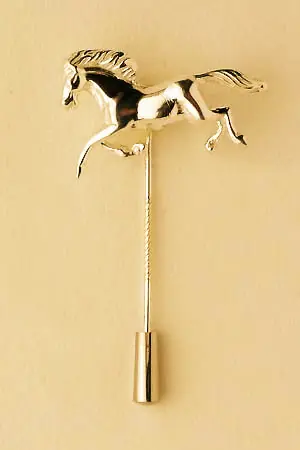 Super Prix Pique Plaqué Or CHEVAL GM- EQUESTRE - PASSIONS