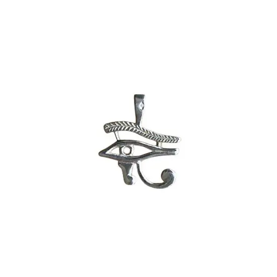 Pendentif Argent OEIL HORUS MM | BIJOUX EGYPTIENS | SYMBOLES HIEROGLYPHES | MADILAR Exclusif
