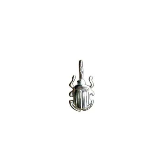 Pendentif Argent SCARABEE PM | BIJOUX EGYPTIENS | SYMBOLES HIEROGLYPHES | MADILAR Retour Gratuit