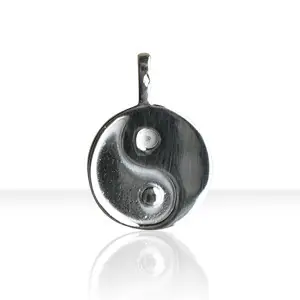 Nouvel Arrivage Pendentif Argent YING YANG MM | BIJOUX ZEN | SYMBOLE CHINOIS | MADILAR