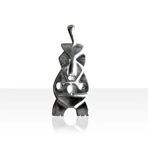 Soldes Pendentif Argent TIKI GM 09 | BIJOUX OCEANIE TAHITI | MADILAR