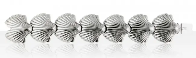 Bracelet Argent COQUILLE ST JACQUES MM | BIJOUX COMPOSTELA | MADILAR Tendance
