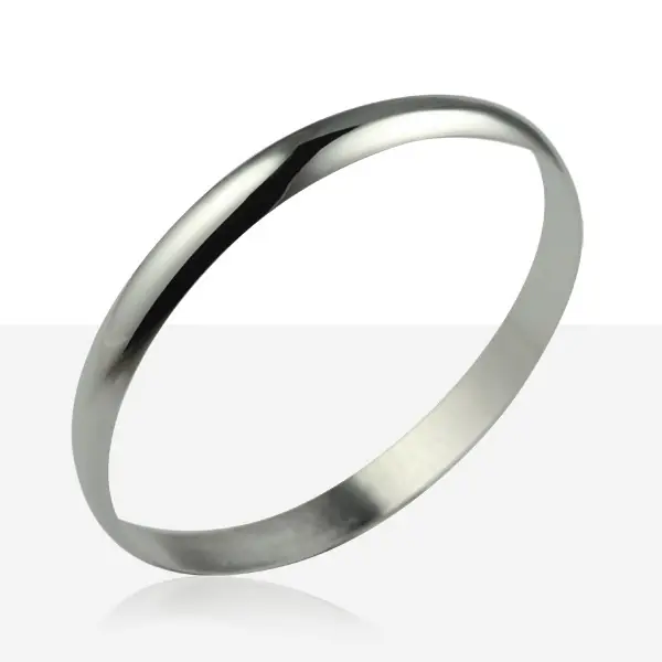 Bracelet1/2 JONC ARGENT MASSIF 8/2 | BIJOUX ARGENT FABRIQUE EN FRANCE | MADILAR Usine Directe