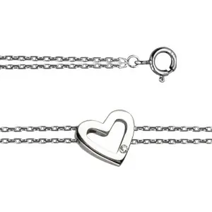 Prix Bas Bracelet Argent Diamant Coeur | BIJOUX ARGENT DIAMANT | FEMME | TENDANCE | MADILAR