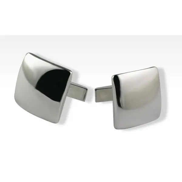 Vente Directe Boutons de manchette Argent massif UNI CARRE | A GRAVER | MADILAR