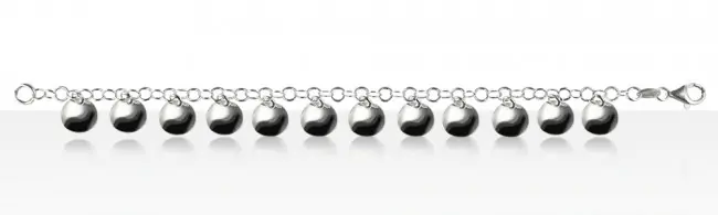 Acheter En Ligne Bracelet Argent 12 PP DISCUS | BIJOUX ARGENT FANTAISIE | MADILAR
